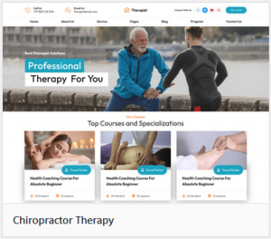 NJ Web Services - Chiropractor