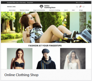 NJ Web Services - Clothing eStore
