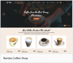 NJ Web Services - Coffee Shop