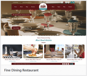 NJ Web Services - Fine Dining