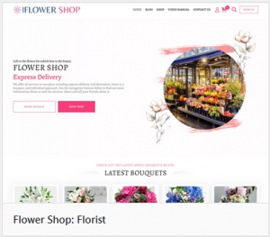 NJ Web Services - Flower Shop