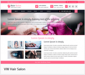 NJ Web Services - Hair Salon