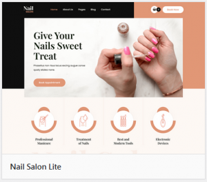 NJ Web Services - Nail Salon