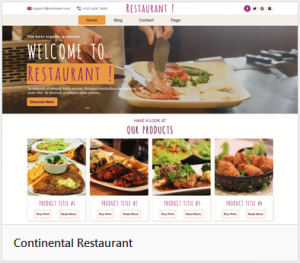 NJ Web Services - Restaurants