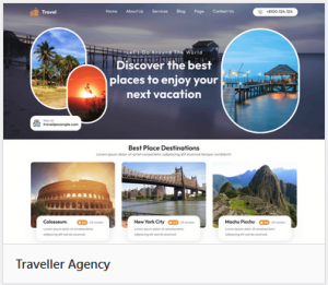NJ Web Services - Travel Agency