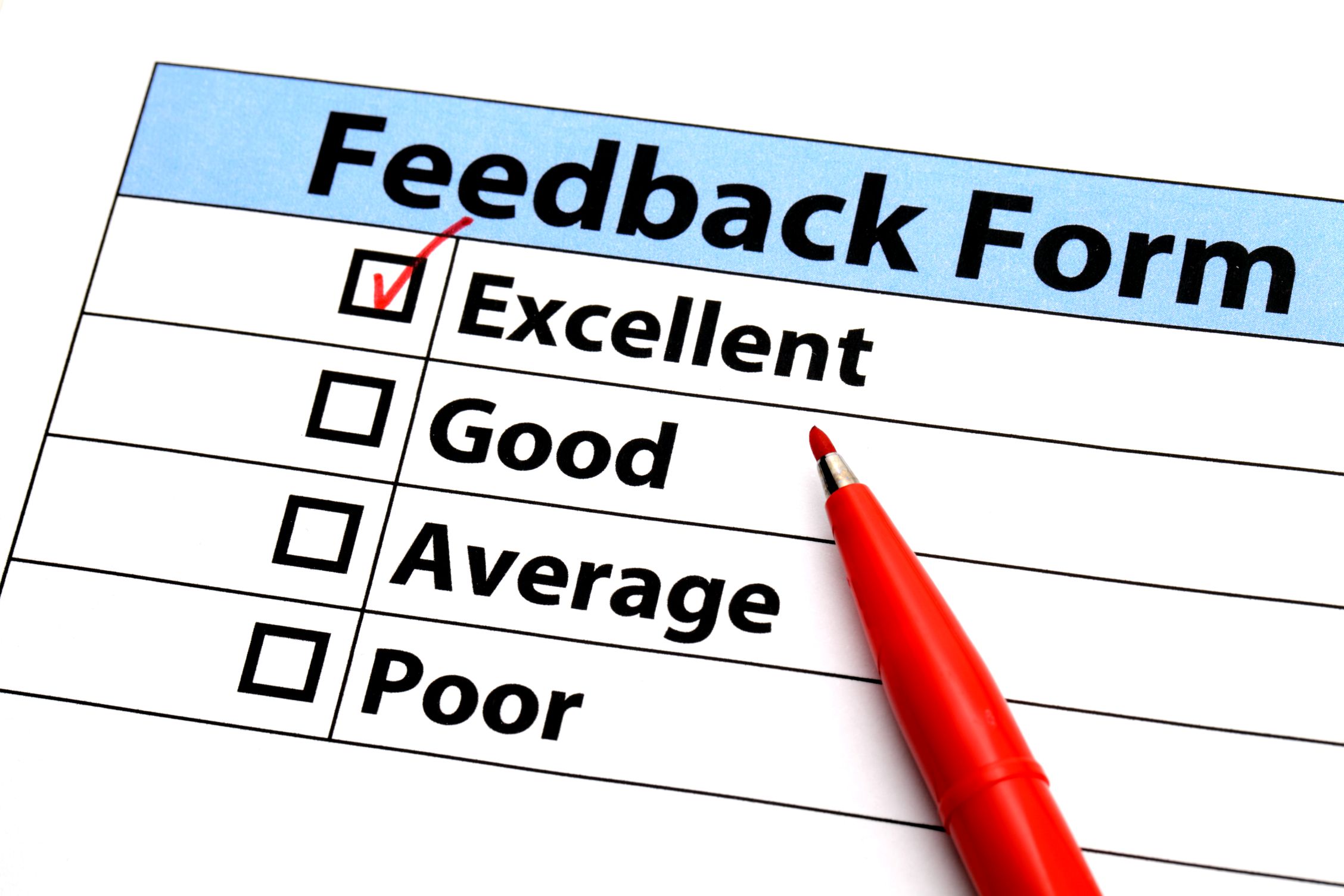 Reputation Management Feedback form Reputation Management Feedback form